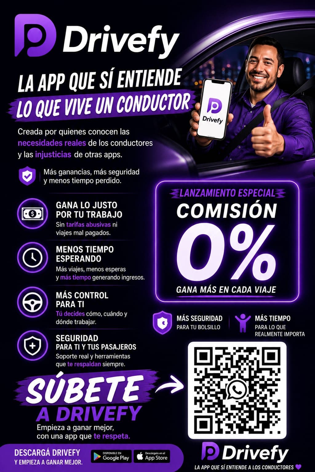 Drivefy — 0% comisión